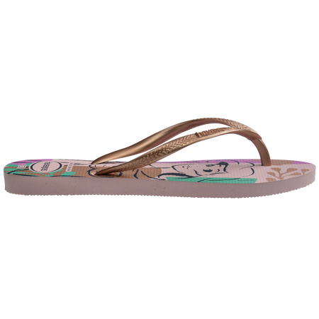 Women's Disney Princess Slim Flip Flops