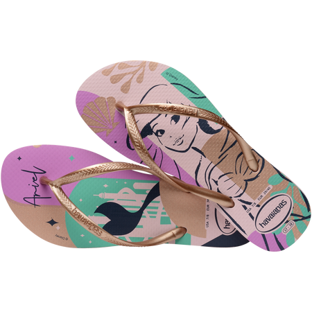 Women's Disney Princess Slim Flip Flops