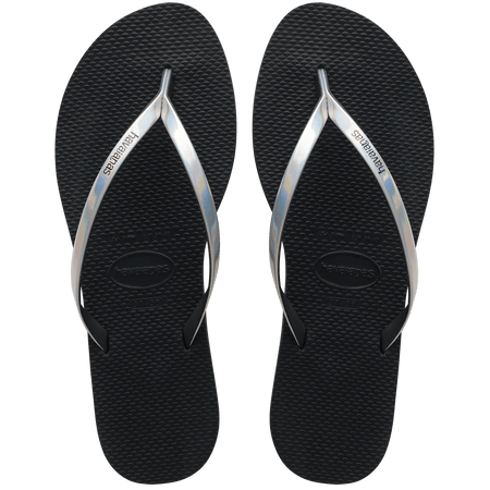 Women's You Metallic Flip Flops