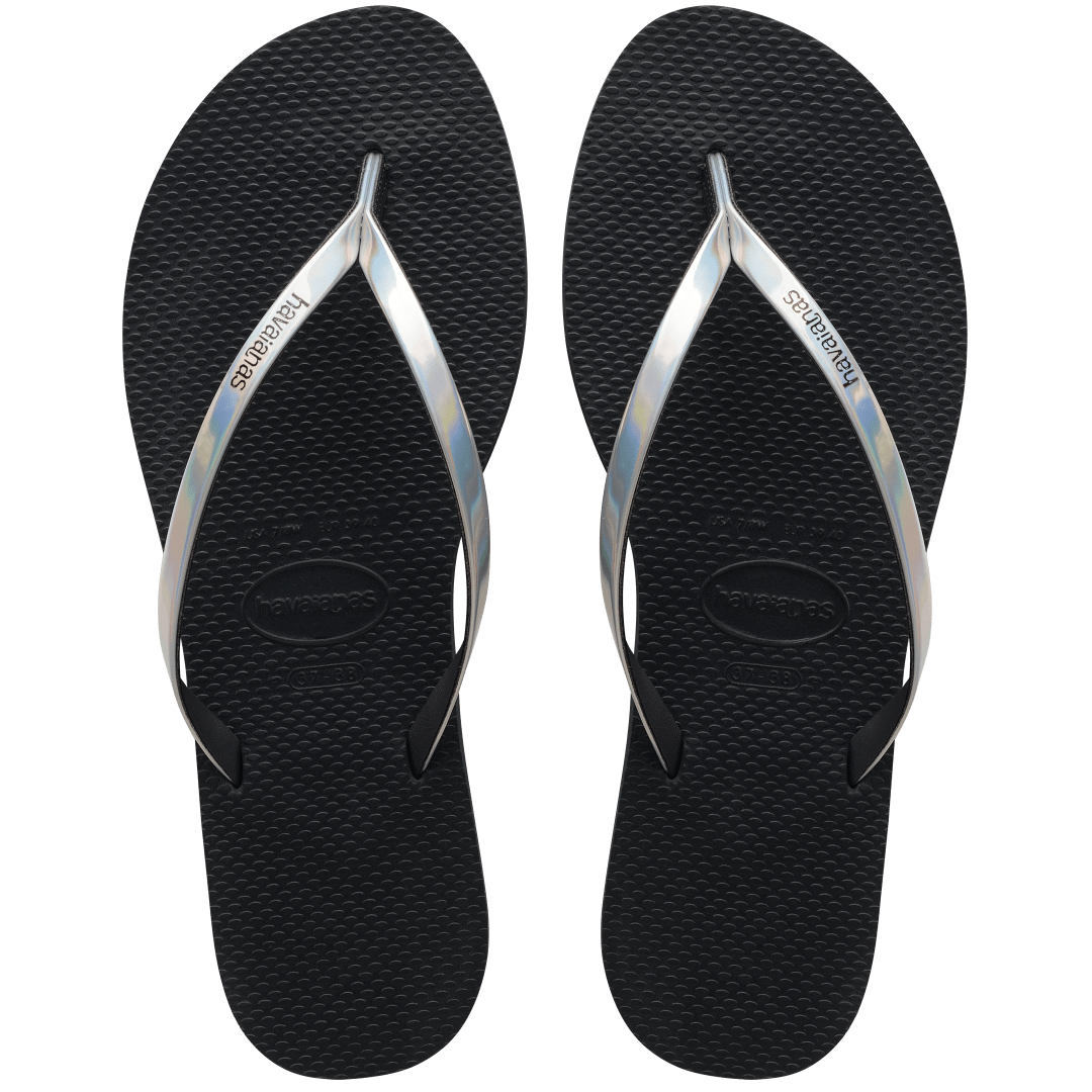 Women's You Metallic Flip Flops