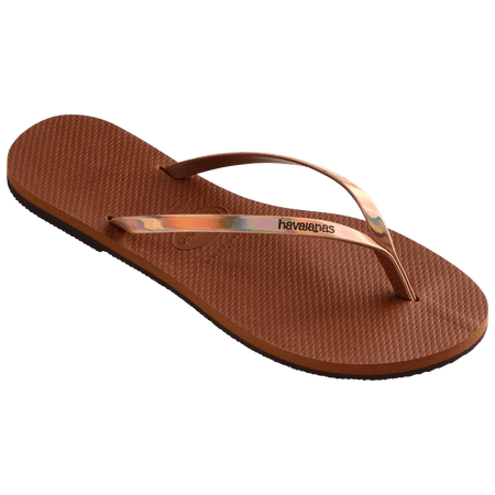 Women's You Metallic Flip Flops