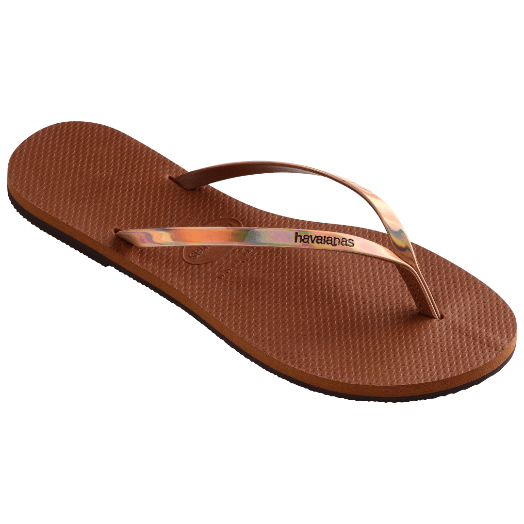 Women's You Metallic Flip Flops