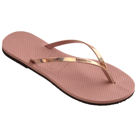 Women's You Metallic Flip Flops