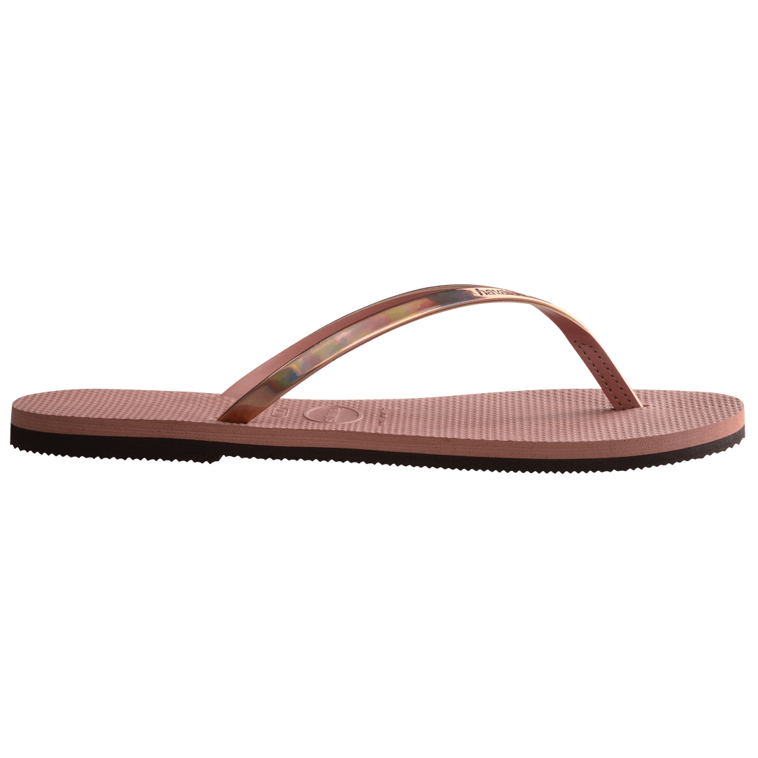 Women's You Metallic Flip Flops