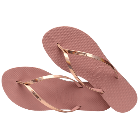 Women's You Metallic Flip Flops