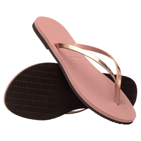 Women's You Metallic Flip Flops