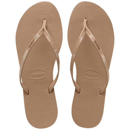 Women's You Metallic Flip Flops