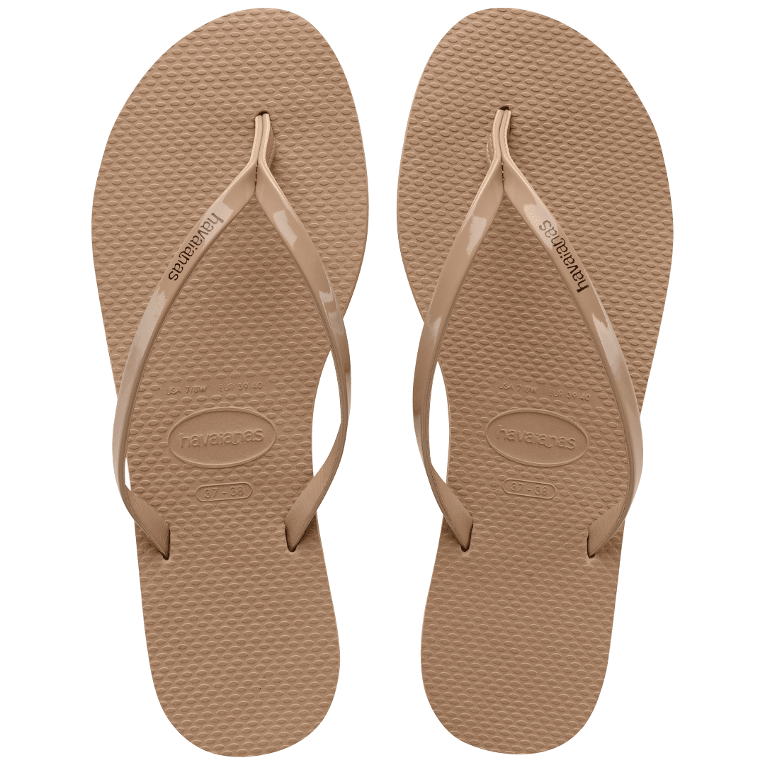 Women's You Metallic Flip Flops