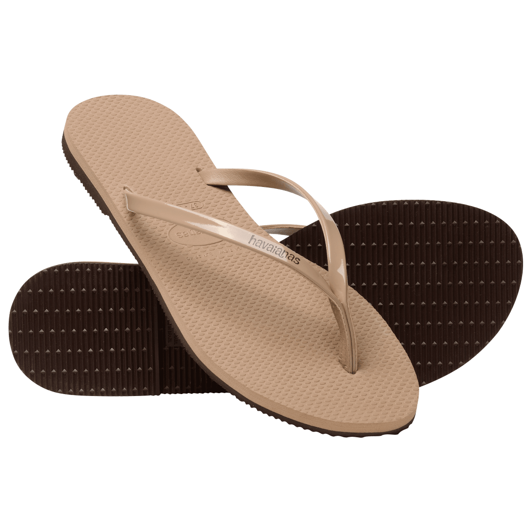 Women's You Metallic Flip Flops