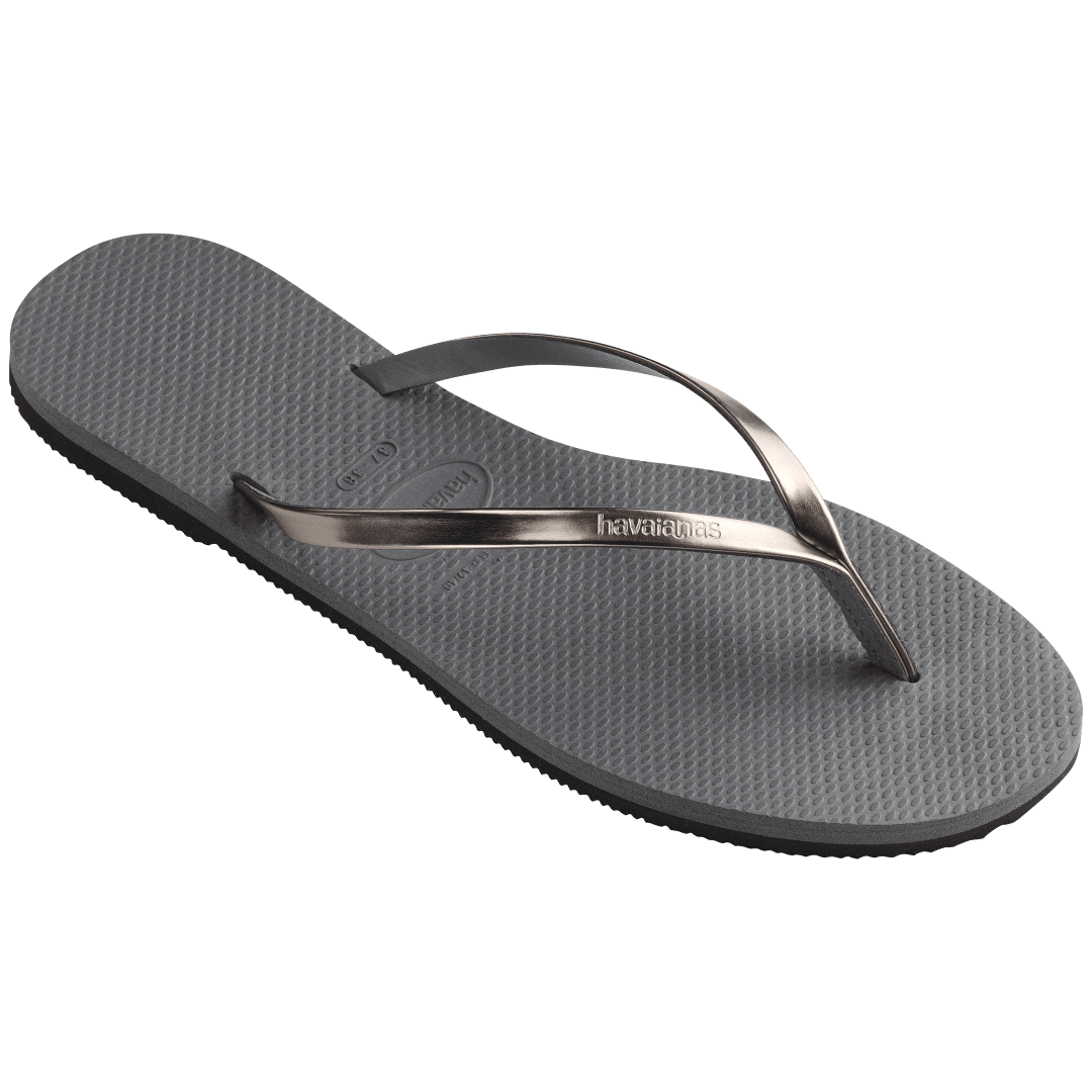 Women's You Metallic Flip Flops