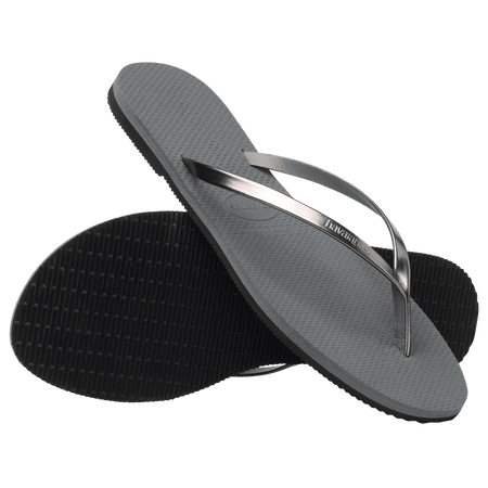 Women's You Metallic Flip Flops