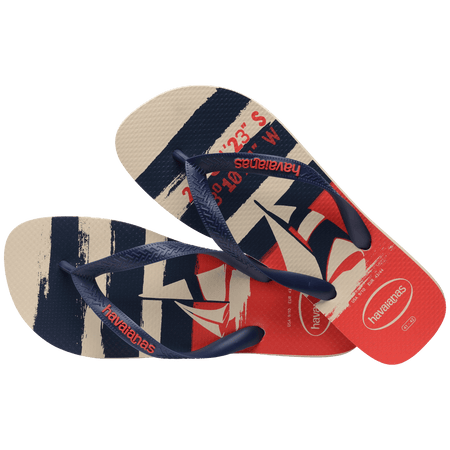 Men's Top Nautical Flip Flops