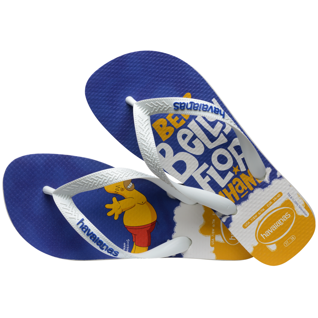 Men's Simpsons Top Flip Flops