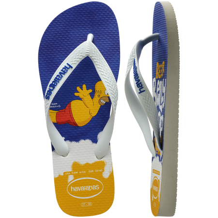 Men's Simpsons Top Flip Flops