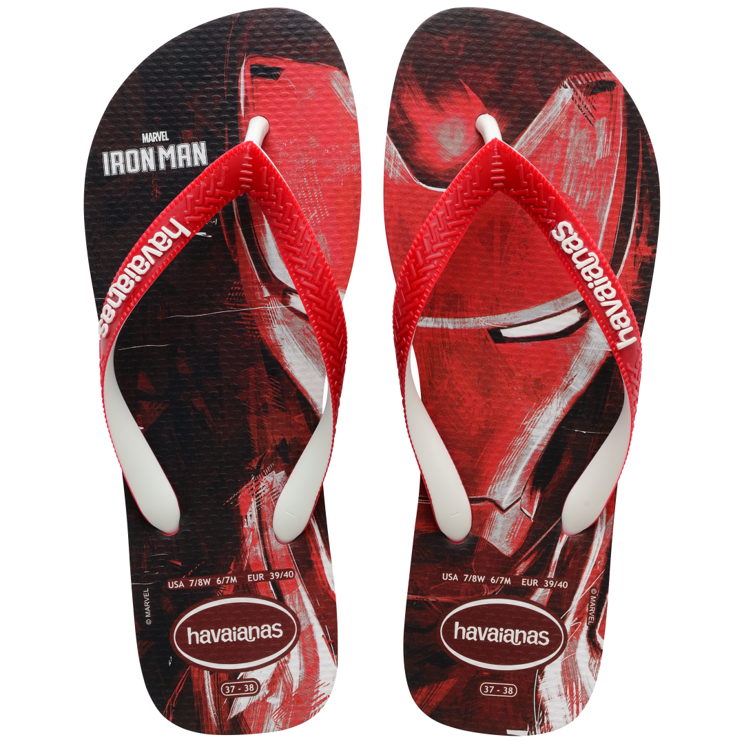 Men's Marvel Top Flip Flops