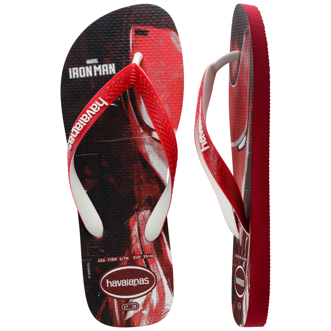 Men's Marvel Top Flip Flops