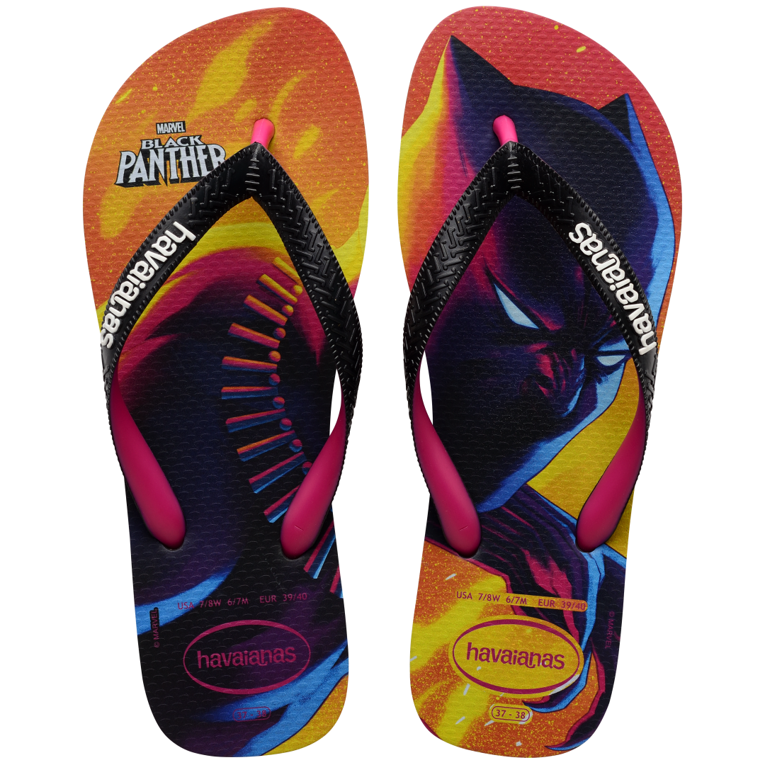 Men's Marvel Top Flip Flops