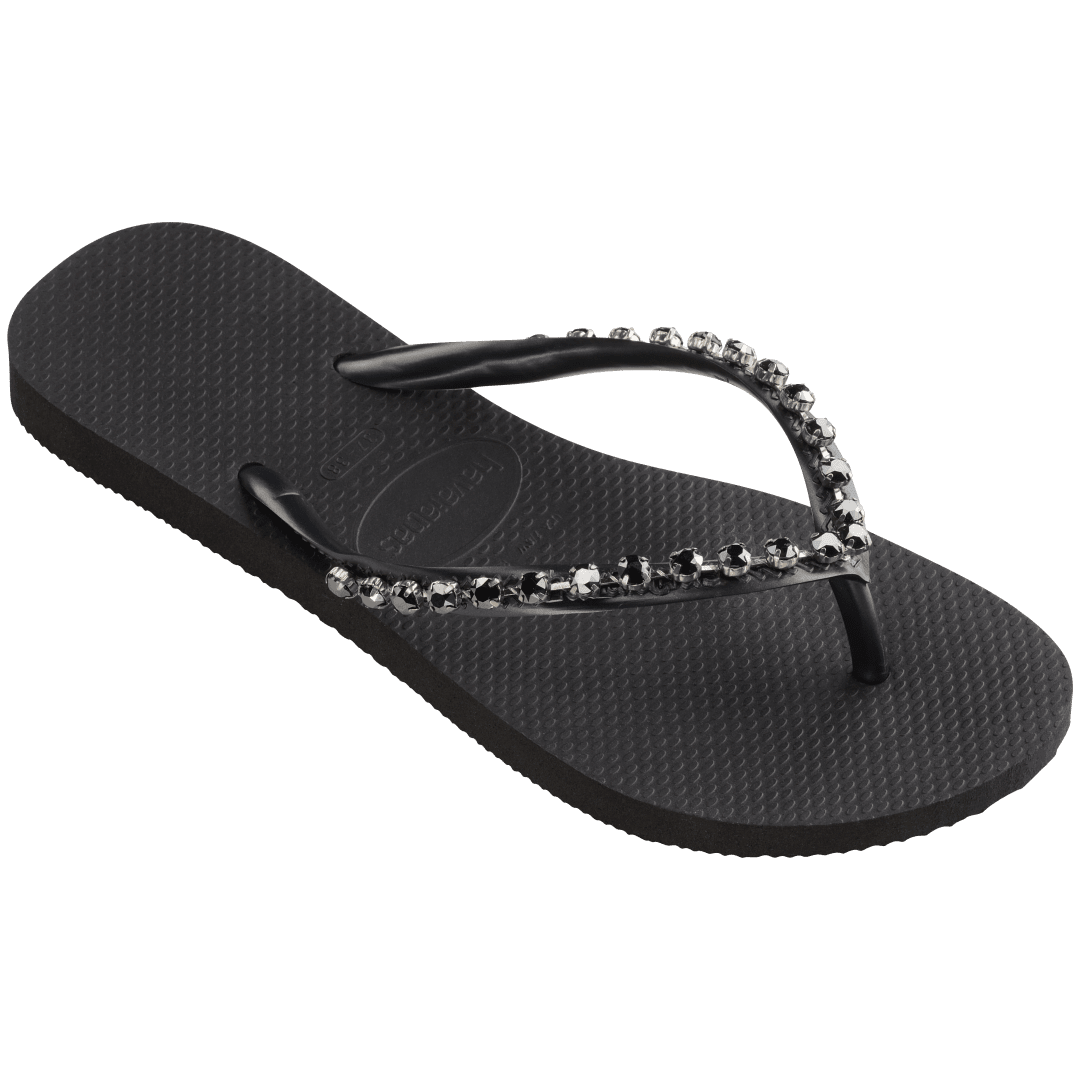 Women's Slim Rock Mesh Luxury Flip Flops