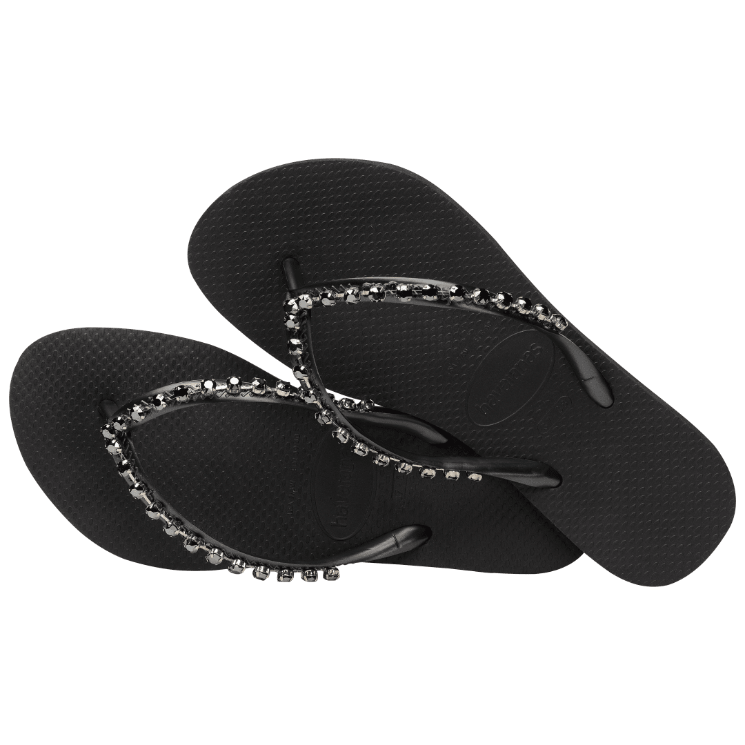 Women's Slim Rock Mesh Luxury Flip Flops