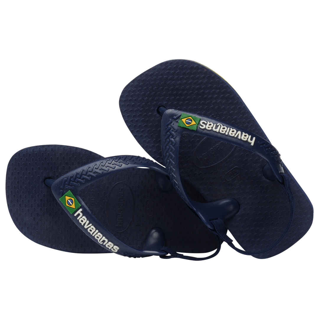 Baby Brazil Logo Flip Flop Sandals