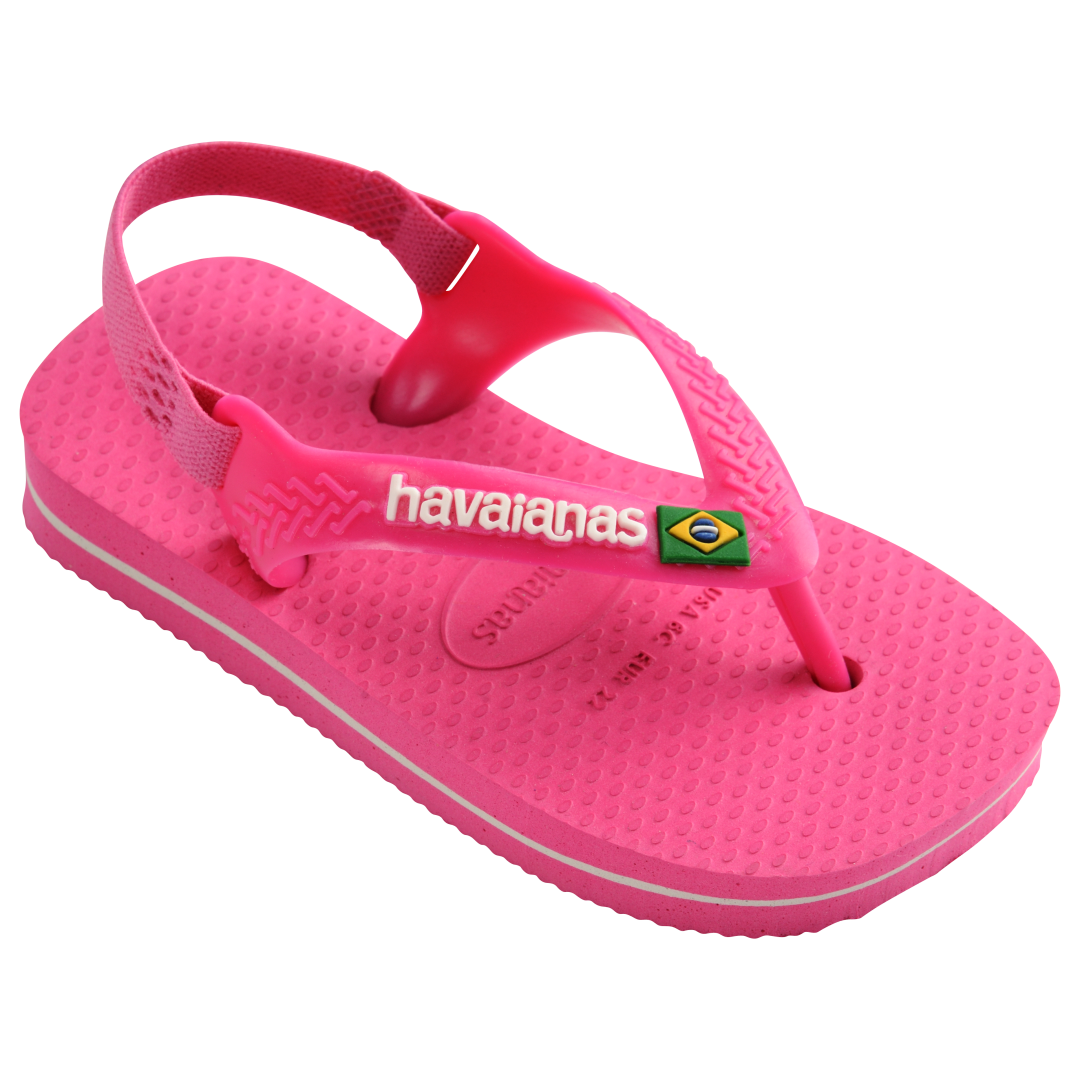 Baby Brazil Logo Flip Flop Sandals