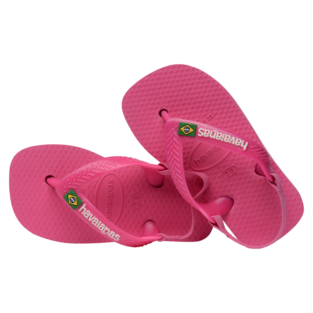 Baby Brazil Logo Flip Flop Sandals