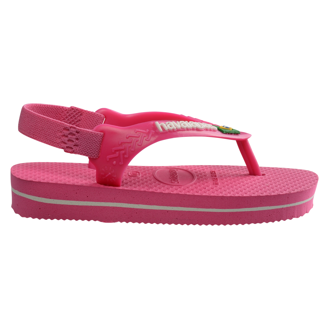 Baby Brazil Logo Flip Flop Sandals