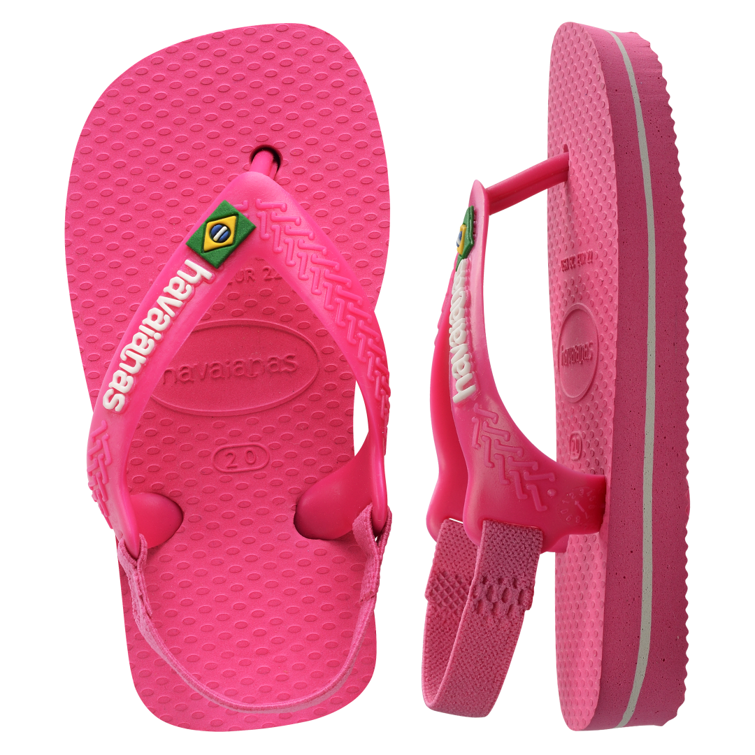 Baby Brazil Logo Flip Flop Sandals