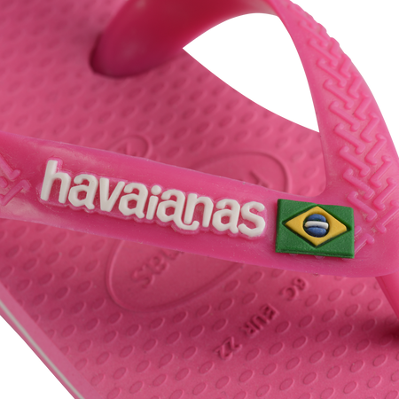 Baby Brazil Logo Flip Flop Sandals