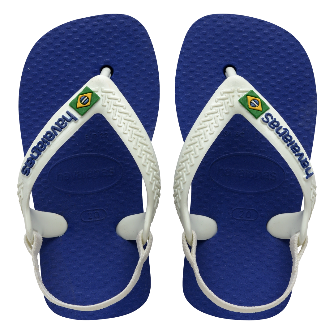 Baby Brazil Logo Flip Flop Sandals