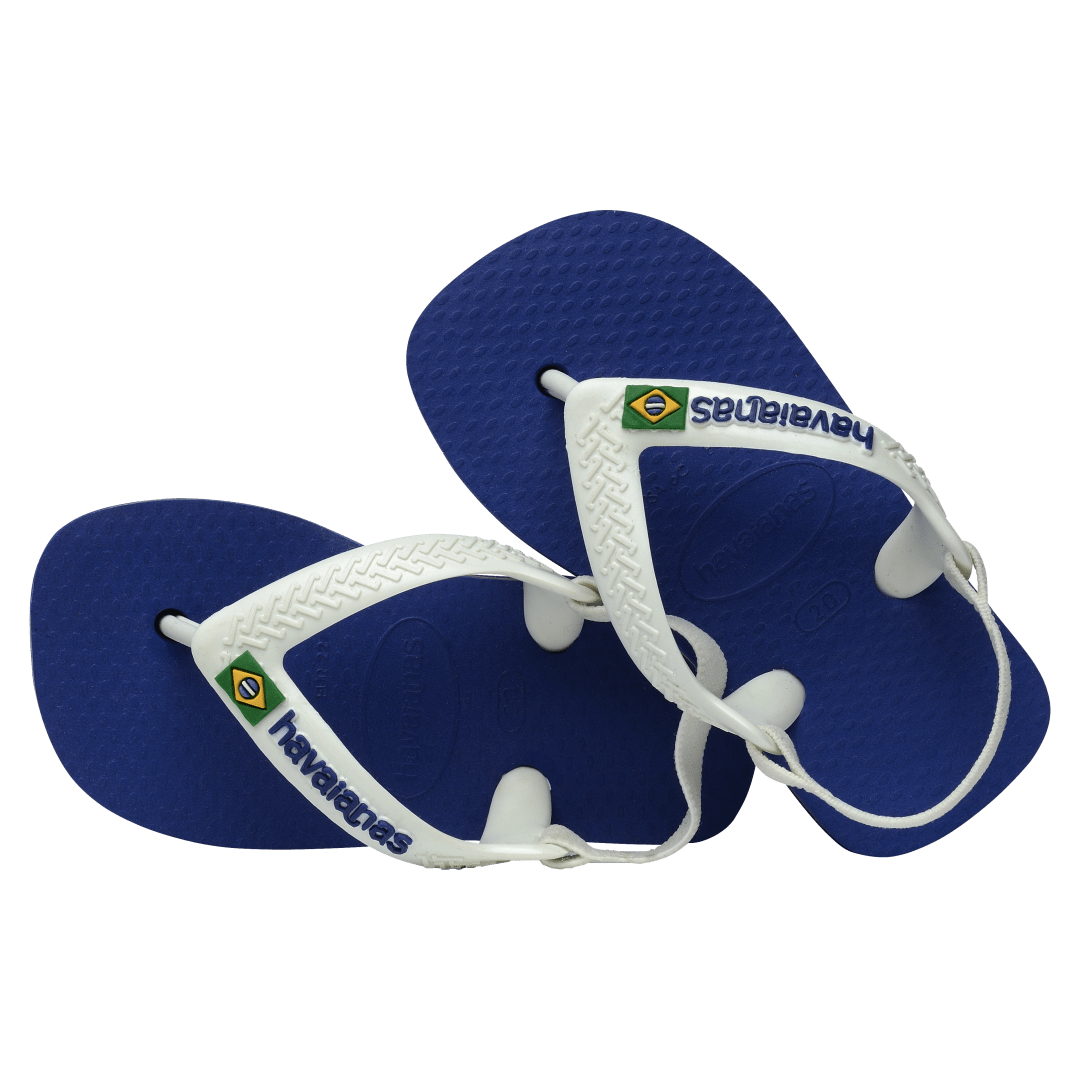 Baby Brazil Logo Flip Flop Sandals