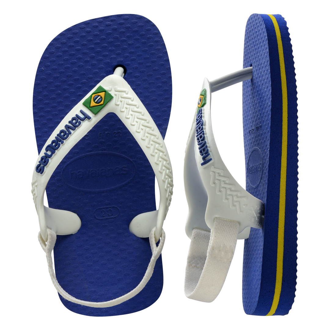 Baby Brazil Logo Flip Flop Sandals