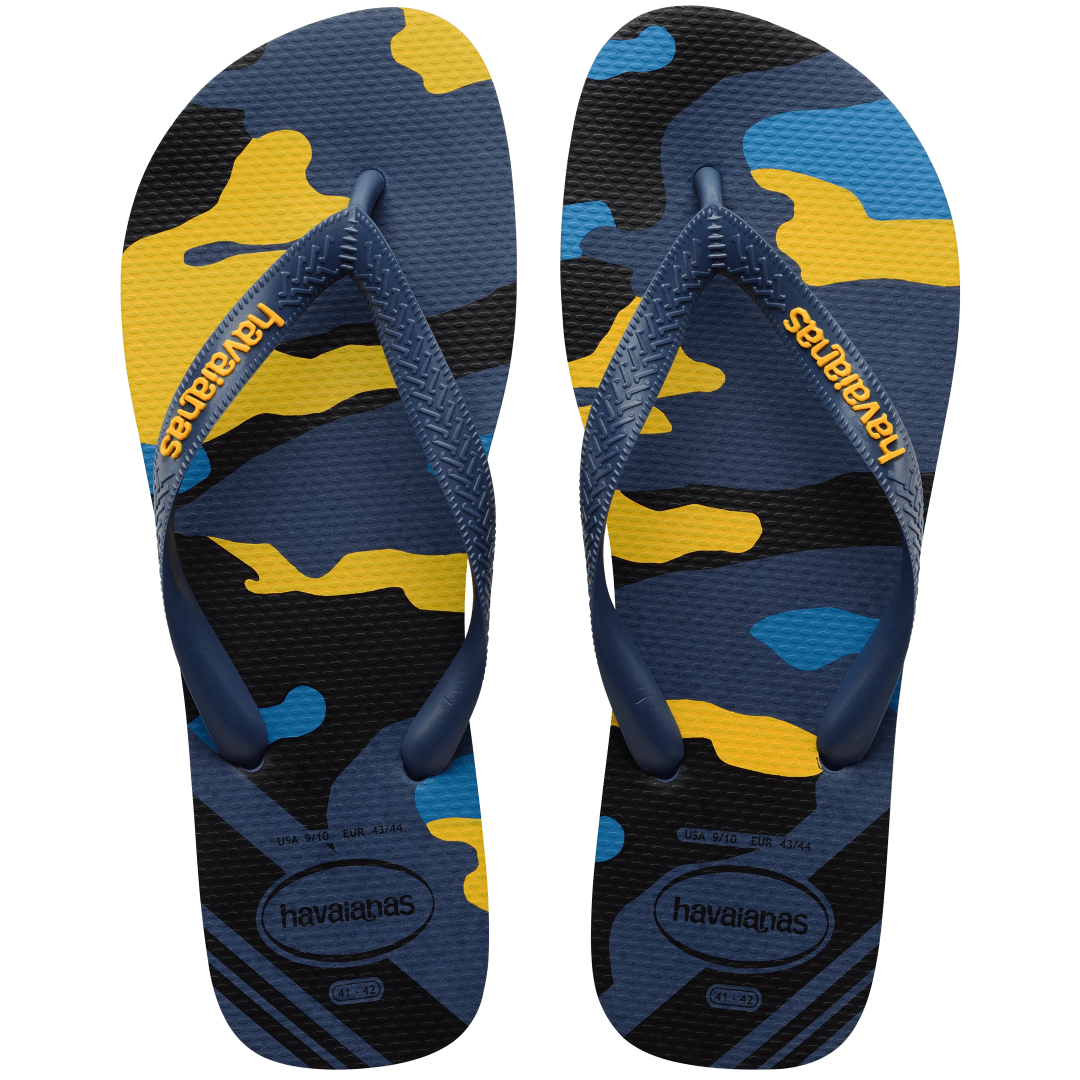 Men's Top Camo Flip Flops