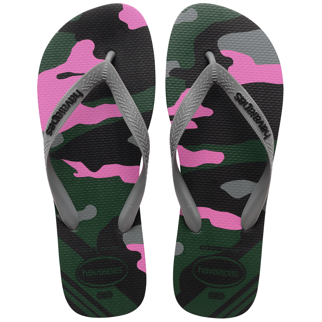 Men's Top Camo Flip Flops