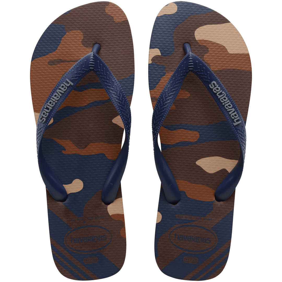 Men's Top Camo Flip Flops