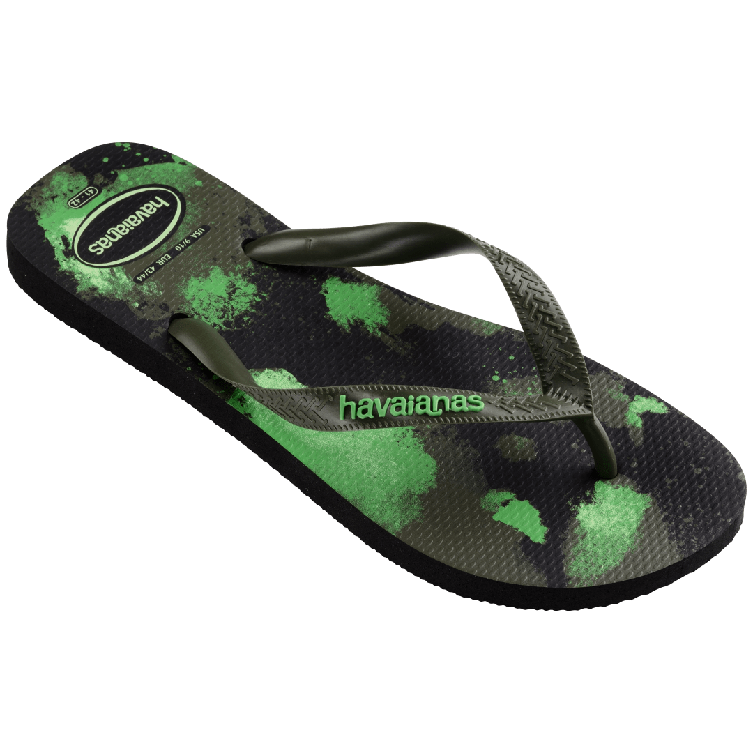 Men's Top Camo Flip Flops