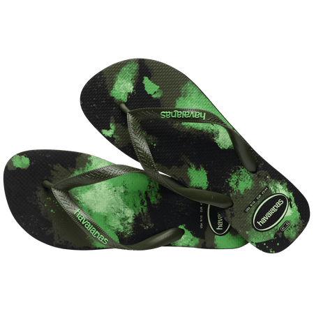 Men's Top Camo Flip Flops