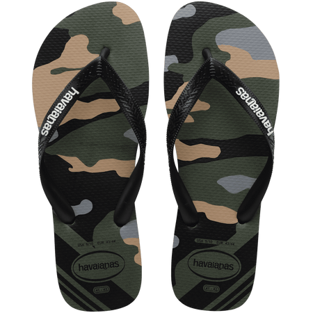 Men's Top Camo Flip Flops