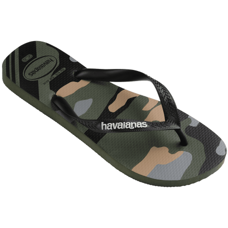 Men's Top Camo Flip Flops