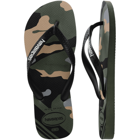 Men's Top Camo Flip Flops