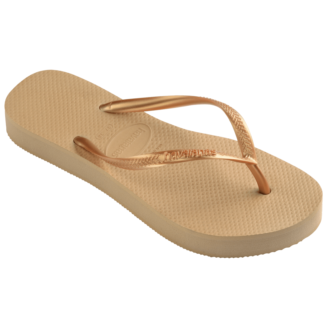 Women's Slim Flatform Flip Flops