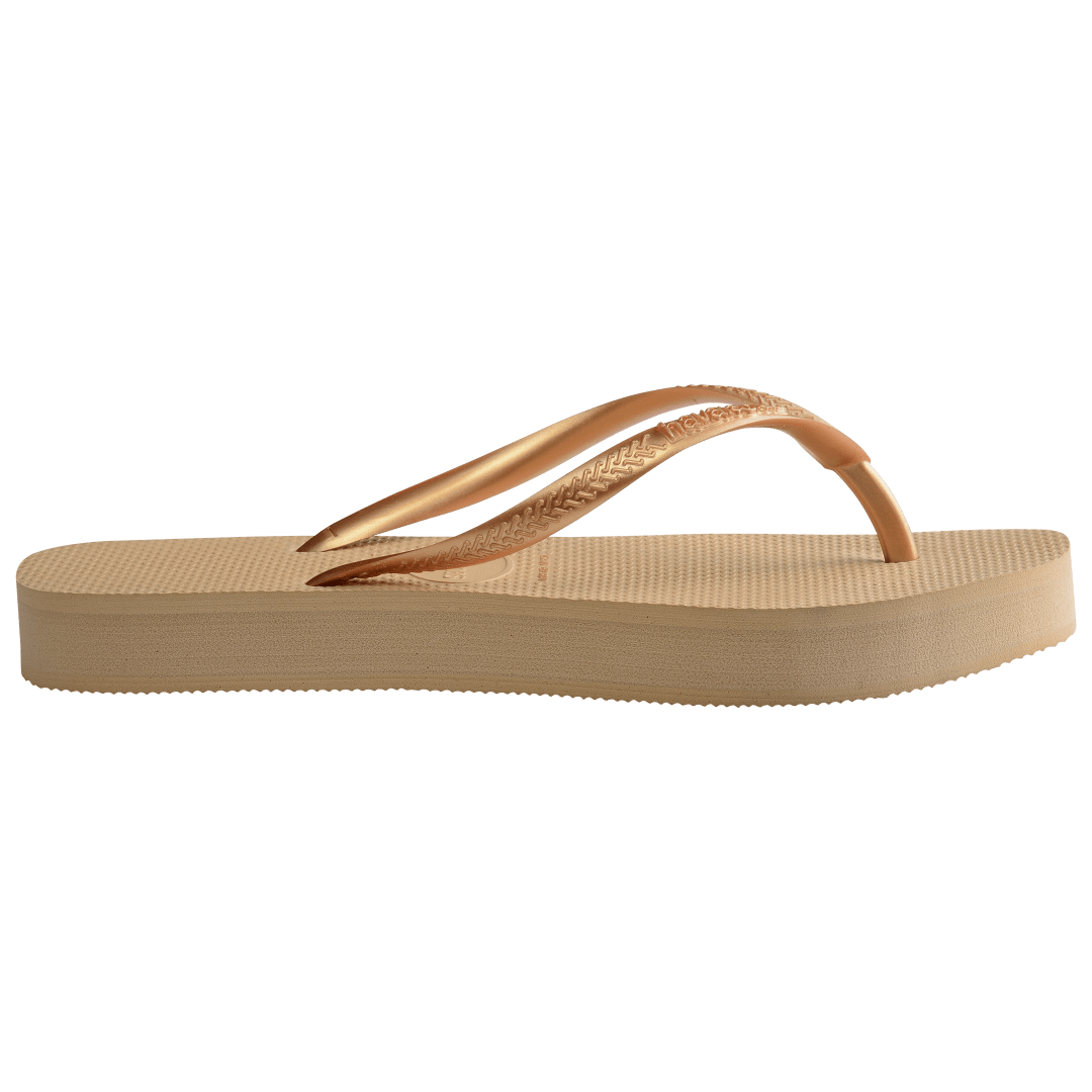 Women's Slim Flatform Flip Flops