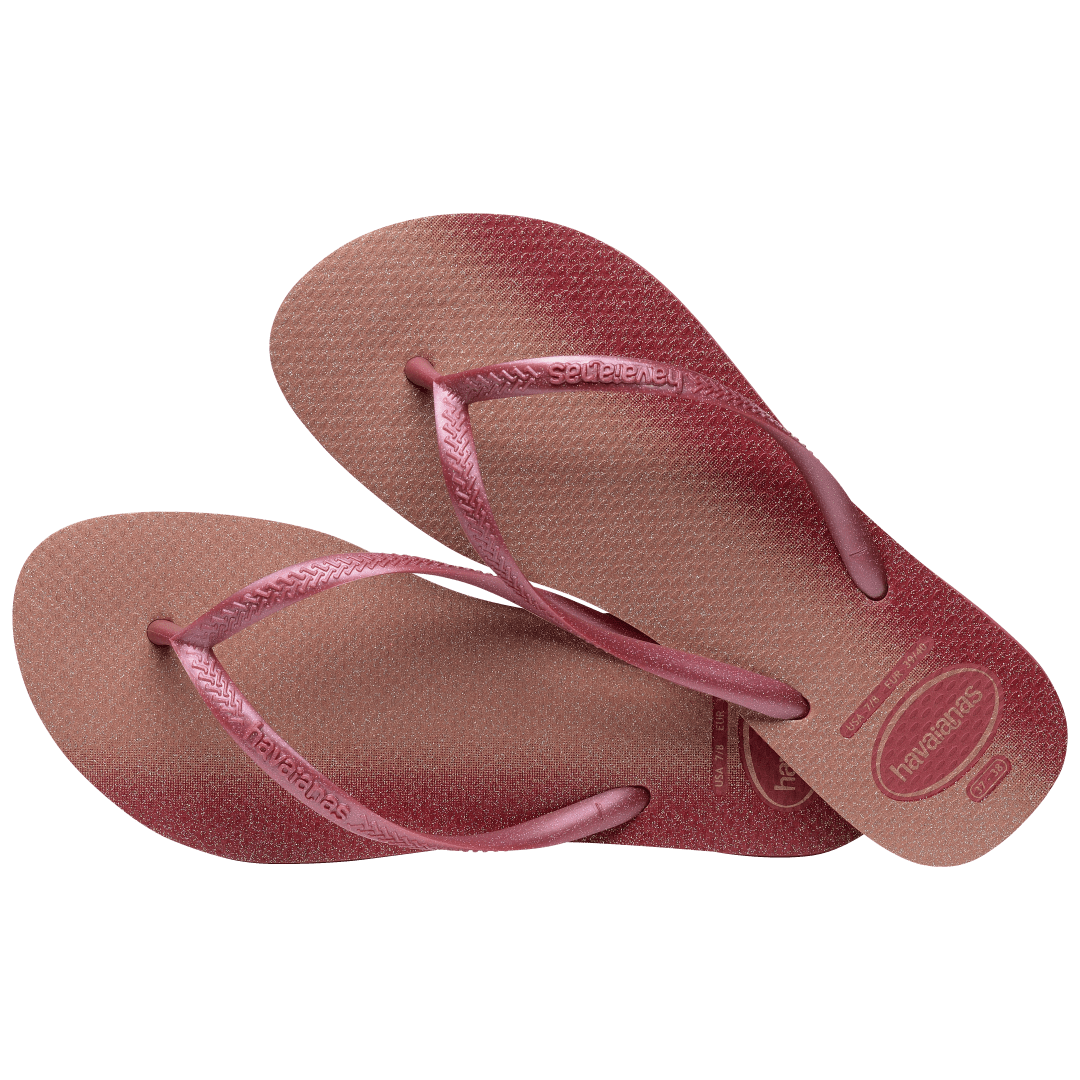 Women's Slim Gloss Flip Flops