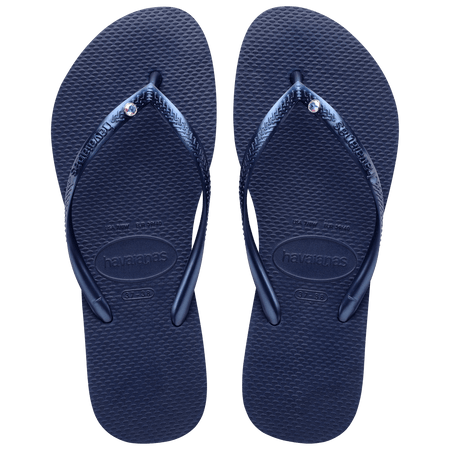 Kids' Slim Crystal Flip Flops