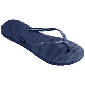 Women's Slim Crystal Flip Flops