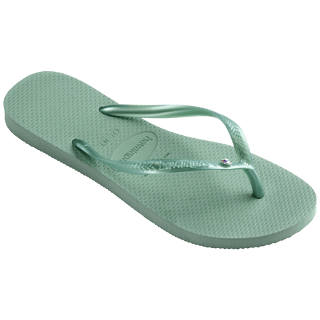 Kids' Slim Crystal Flip Flops