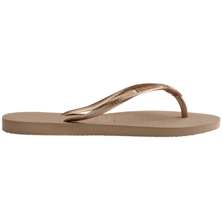 Women's Slim Crystal Flip Flops