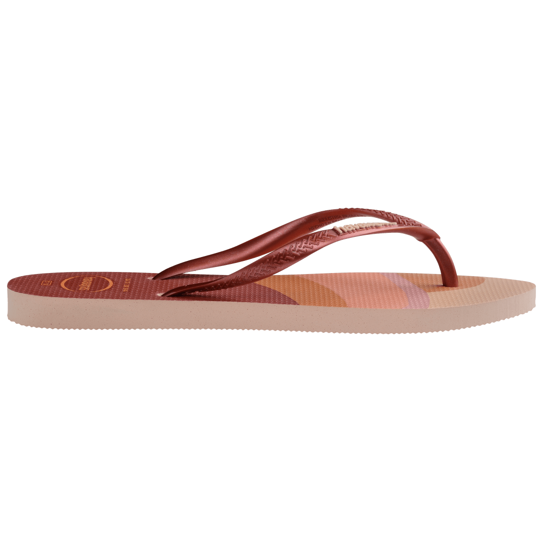 Women's Slim Palette Glow Flip Flops