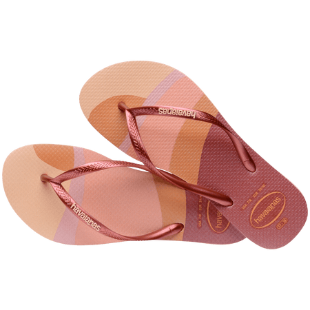 Women's Slim Palette Glow Flip Flops