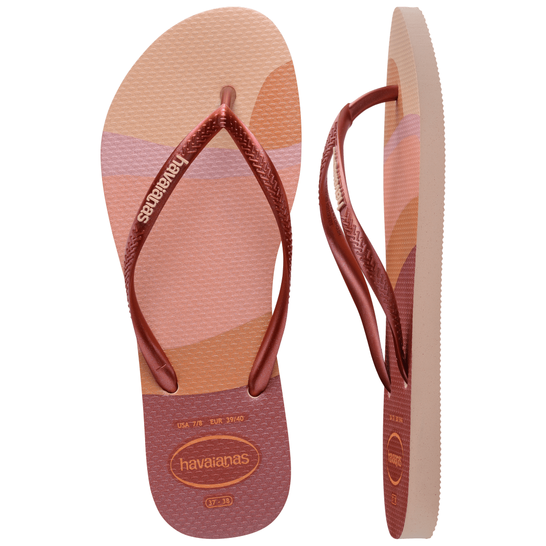 Women's Slim Palette Glow Flip Flops